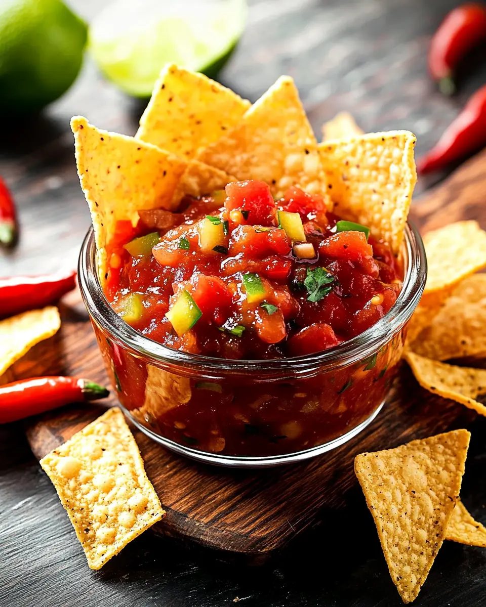 Chili-Salsa mit Tortilla-Chips: Irresistibly Bold Flavor Blast 7