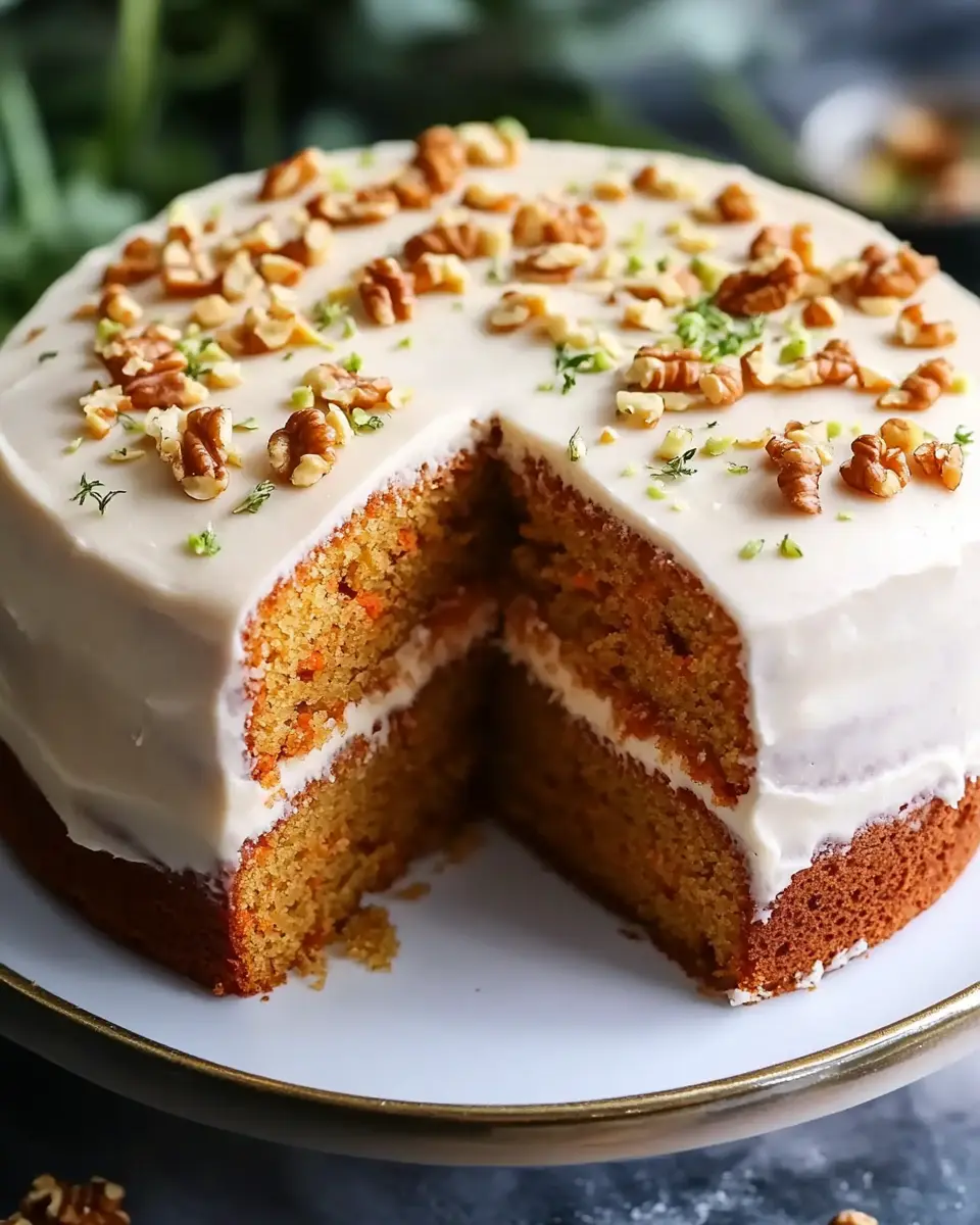 Saftiger Möhrenkuchen nach Omas Rezept – einfach & unwiderstehlich First Image First Image
