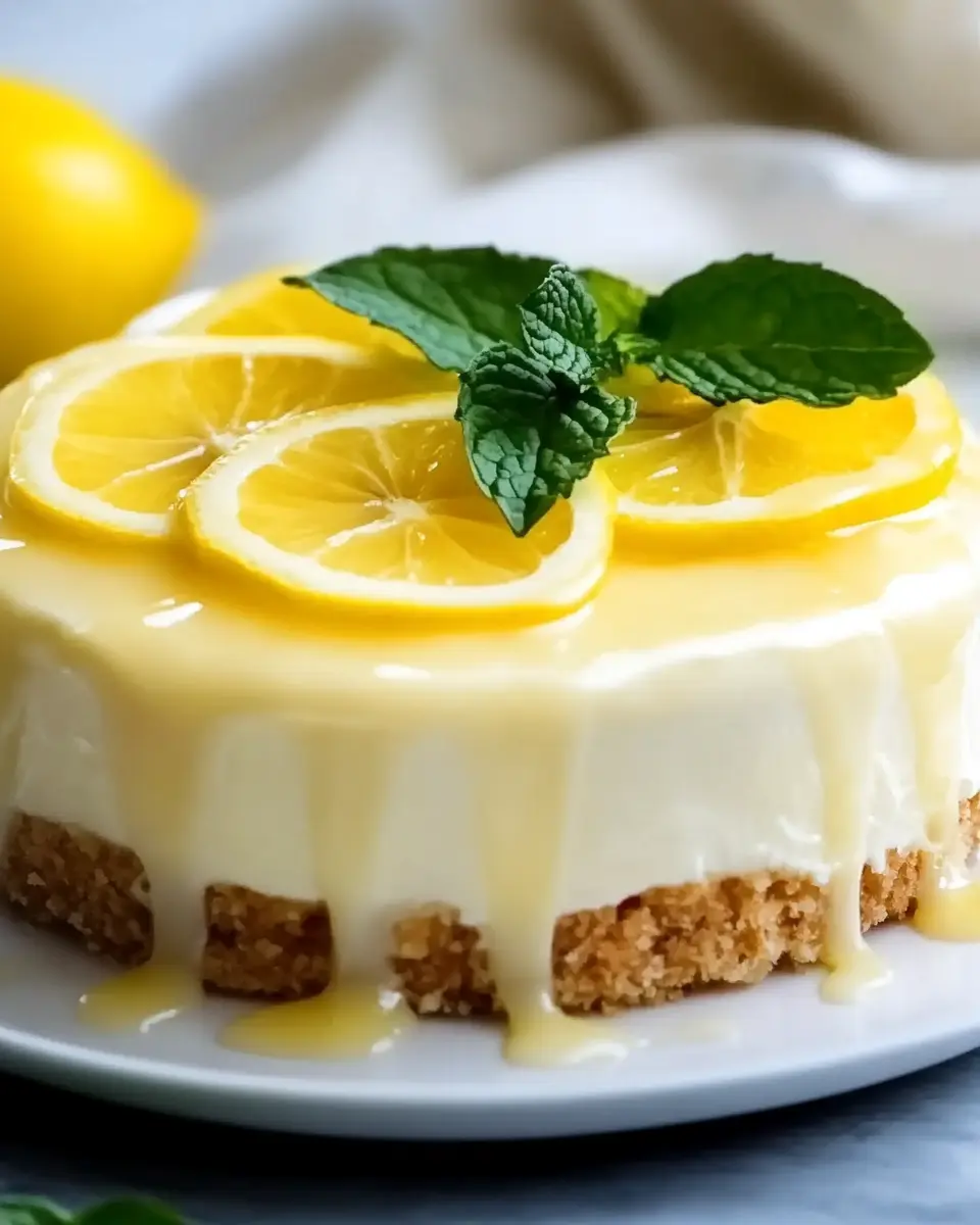 Joghurt Zitronenkuchen: Frisch, Cremig und Einfach Ohne Backen 5