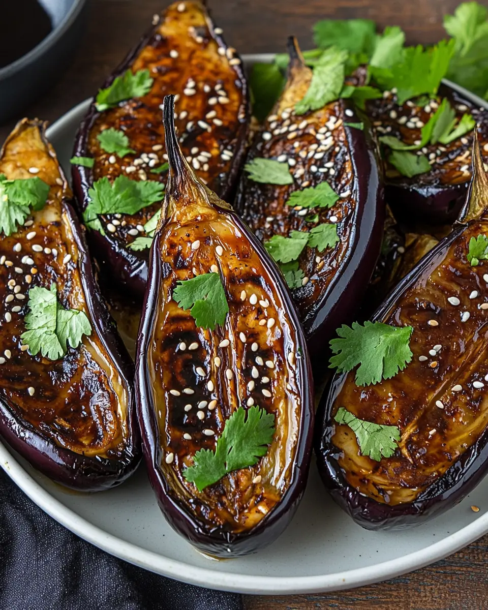 Gebackene Auberginen Asia Style: Irresistibly Flavorful Delight 5