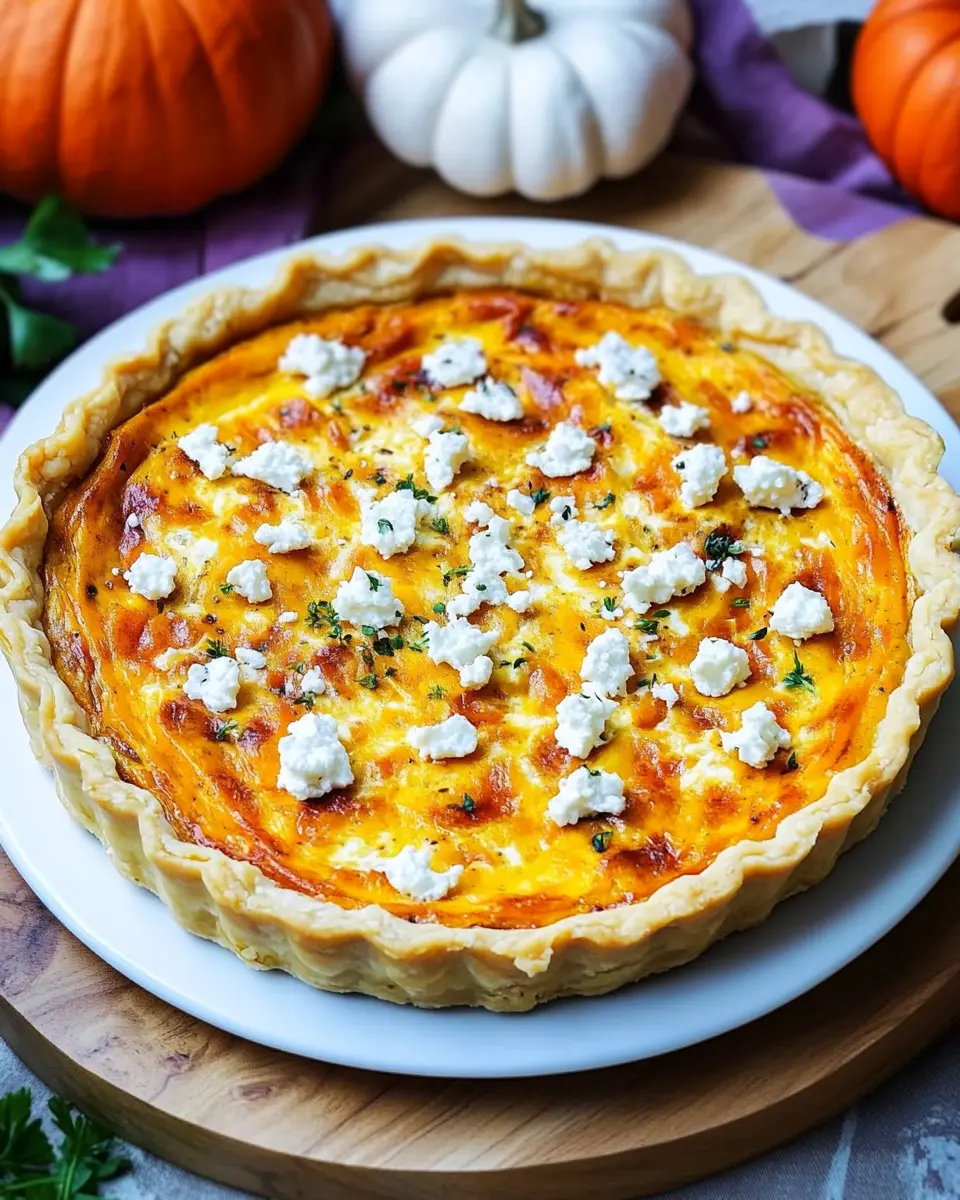 Kürbis-Quiche mit Feta: Irresistibly Creamy & Flavorful Delight 7