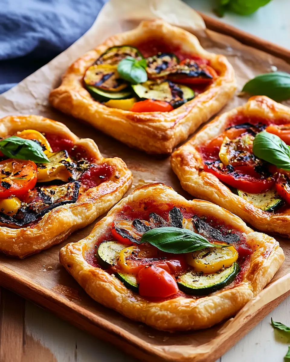 Blätterteigpizzen mit Grillgemüse: Irresistibly Crispy Delights 5 y01p1hdsgz894mk2u7ms