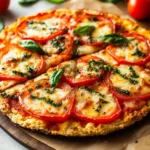 Vegane Blumenkohl-Pizza First Image First Image