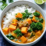 Süßkartoffel-Curry mit Kokosmilch – einfach und gesund First Image First Image