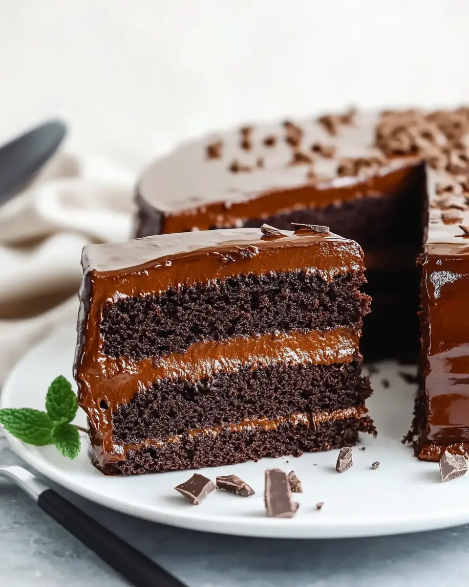 Vegane Sachertorte First Image First Image