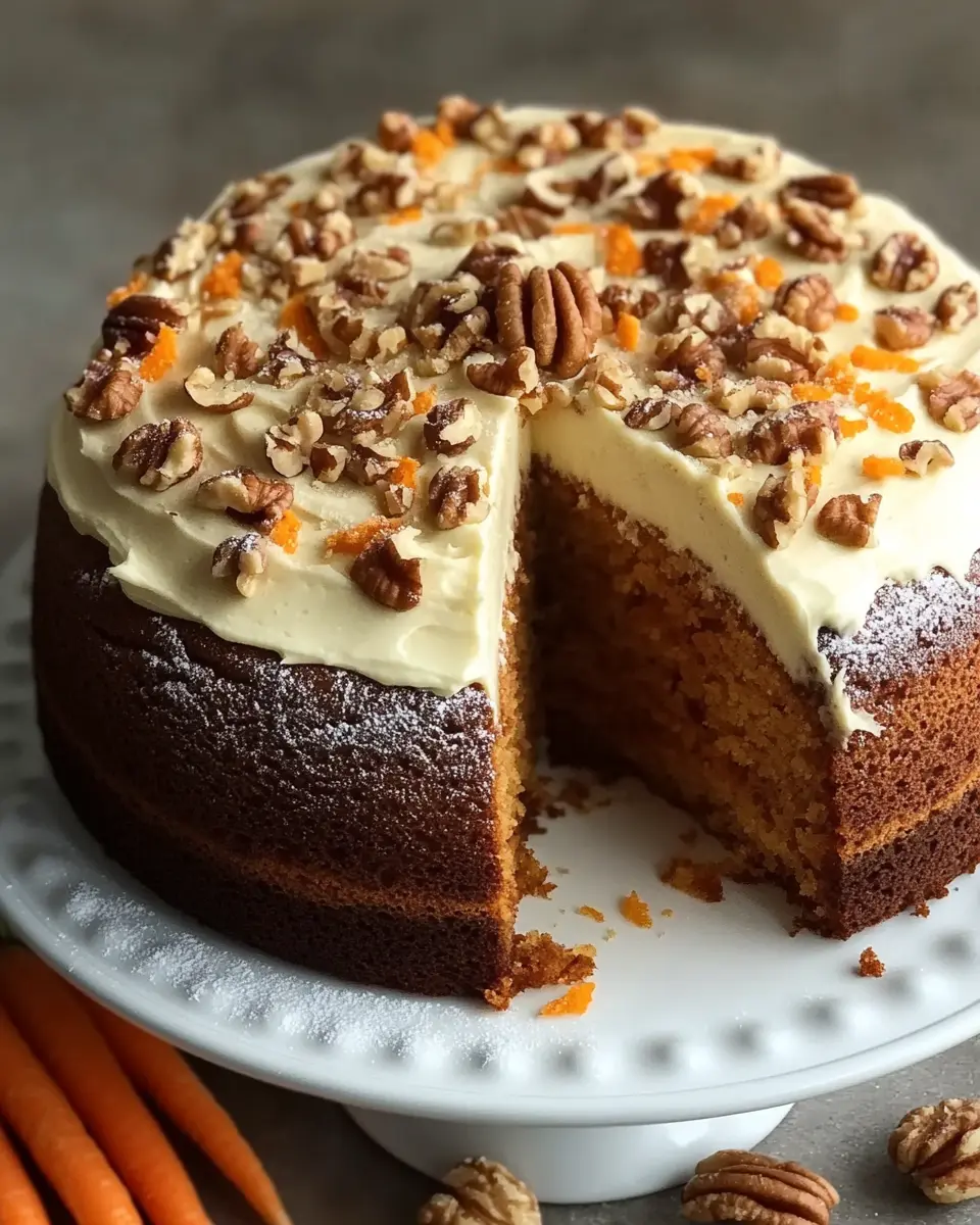 Möhren Nuss Kuchen – Bester Klassiker First Image First Image
