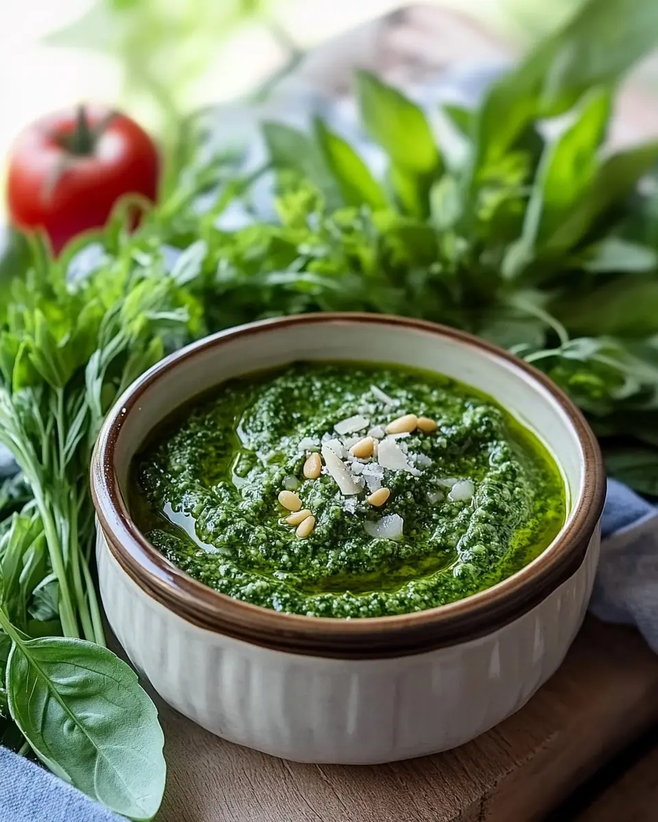 Wildkräuterpesto – Aromatisches Rezept für den Sommer First Image First Image