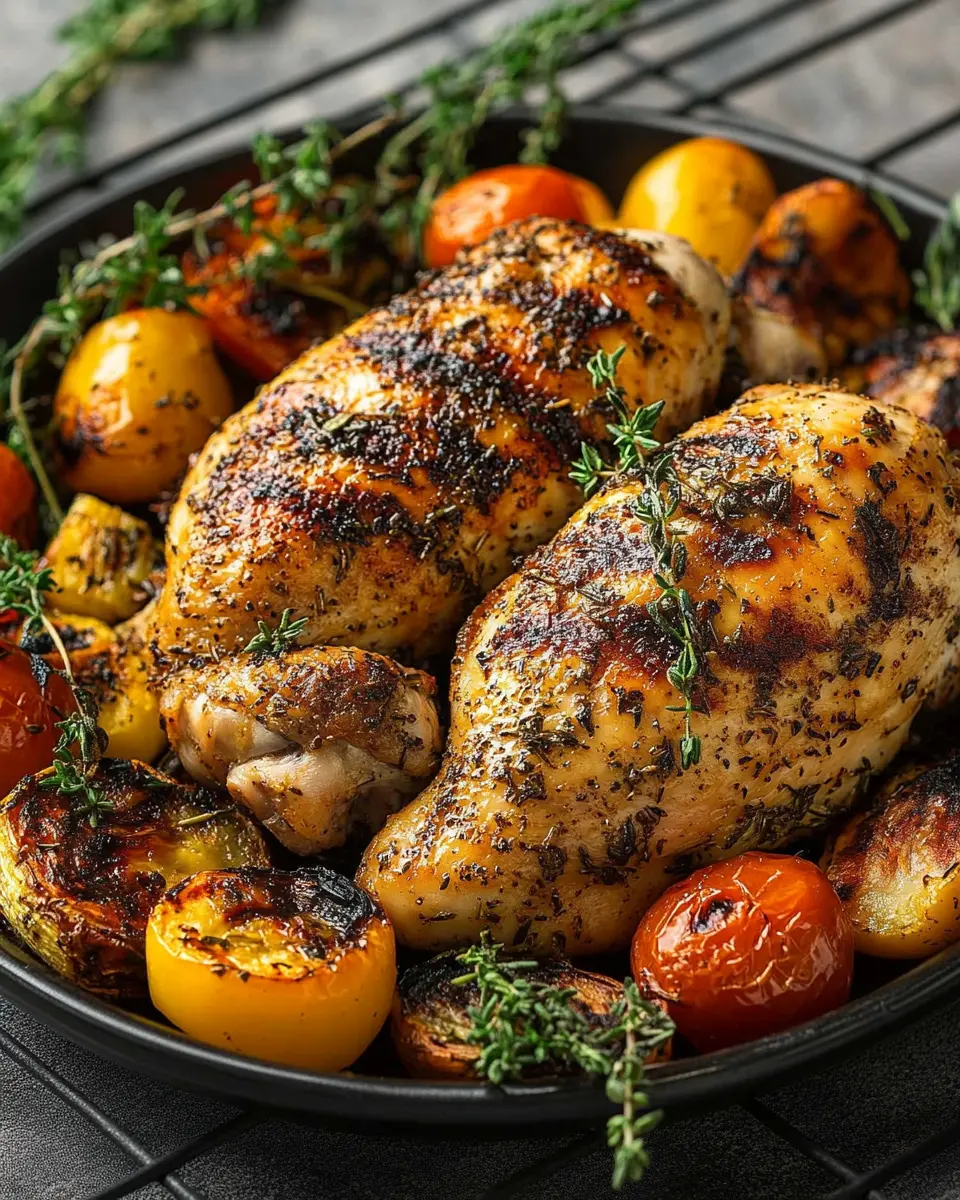 Französisches Hähnchen à la Provence: Knusprig und Verführerisch! 5