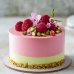Himbeer Pistazienmousse Torte – Elegantes Highlight mit Wow-Effekt First Image First Image