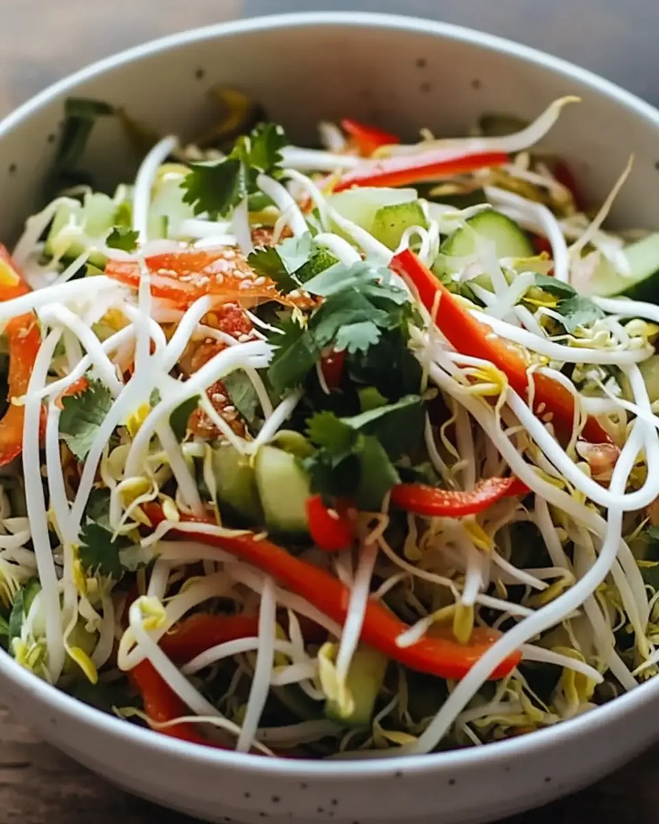 Sojasprossensalat Rezept einfach & schnell: Fresh & Delicious! 6