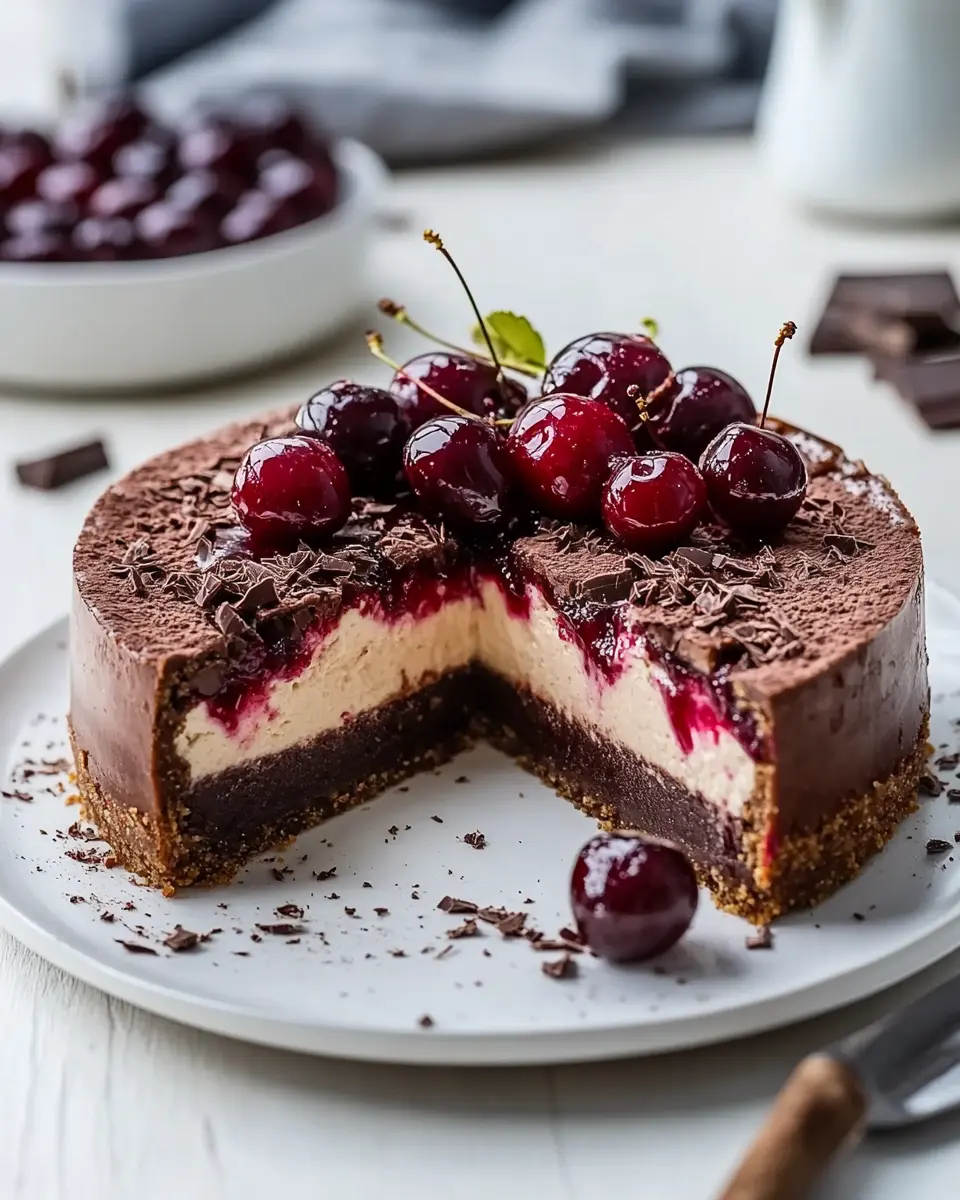 Schoko Kirsch Käsekuchen: Indulgently Creamy & Juicy Delight 7 fv7lnmvmmklopjj0utqu