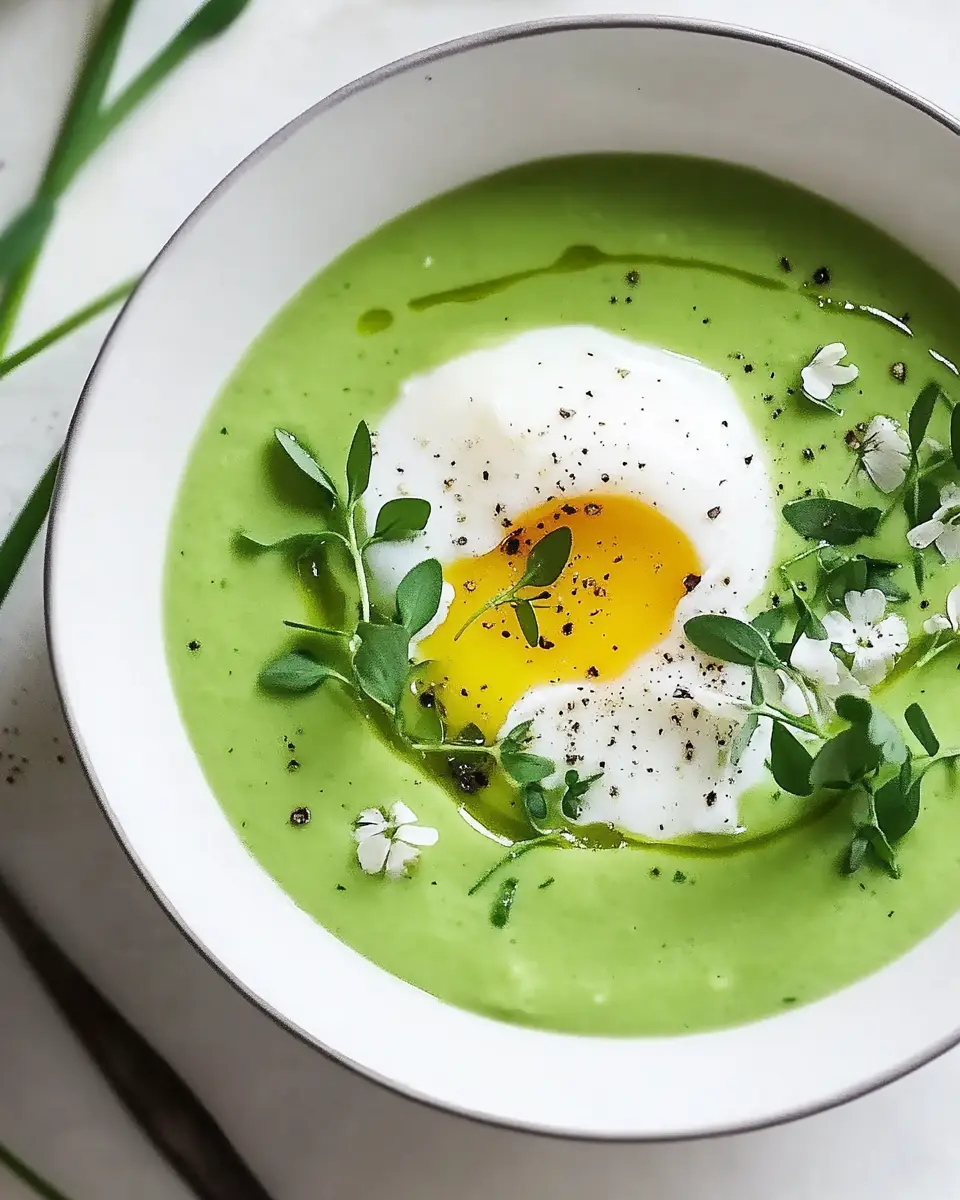 Bärlauchsuppe mit pochiertem Ei – Bestes cremiges Rezept! 7