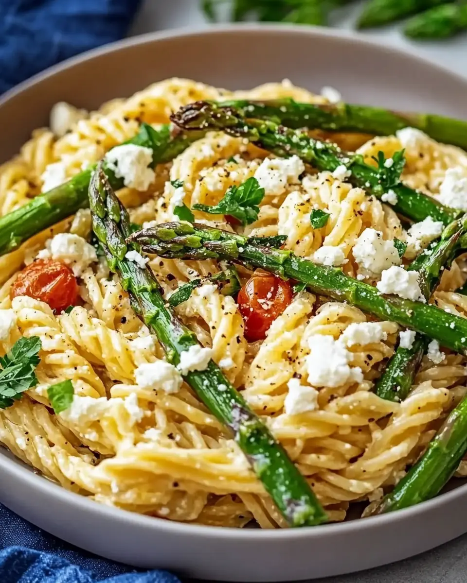 Feta Spargel Pasta Rezept: Creamy & Quick Bliss at Home 6