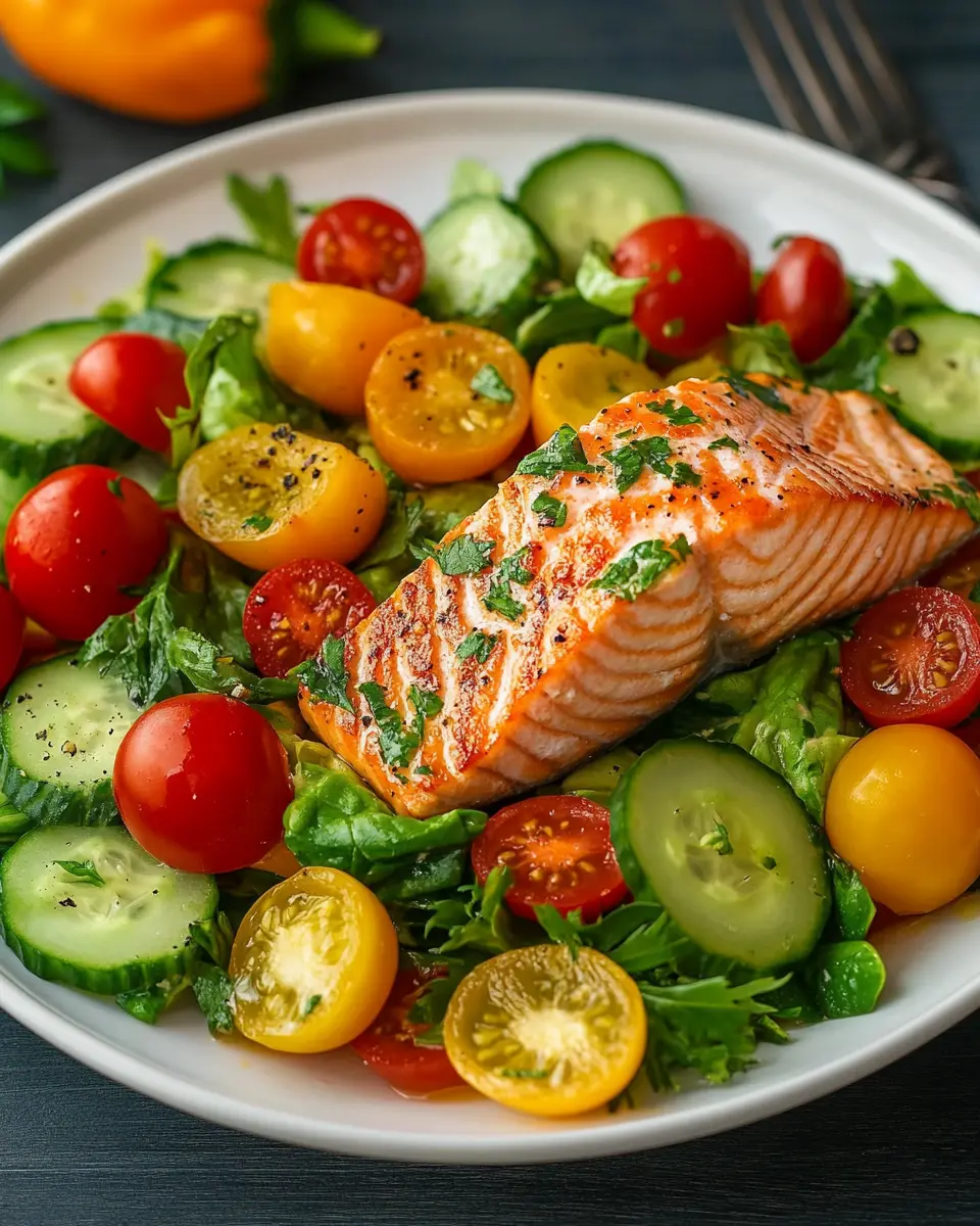 Lachssalat mit frischem Gemüse: Zesty Citrus Delight! 6 izwaj3scsulsgg8bjuoe