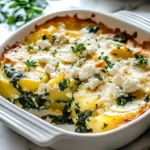 Kartoffelauflauf mit Spinat und Feta – Bestes Rezept First Image First Image