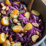 Rotkohl Pfanne mit Kartoffeln First Image First Image