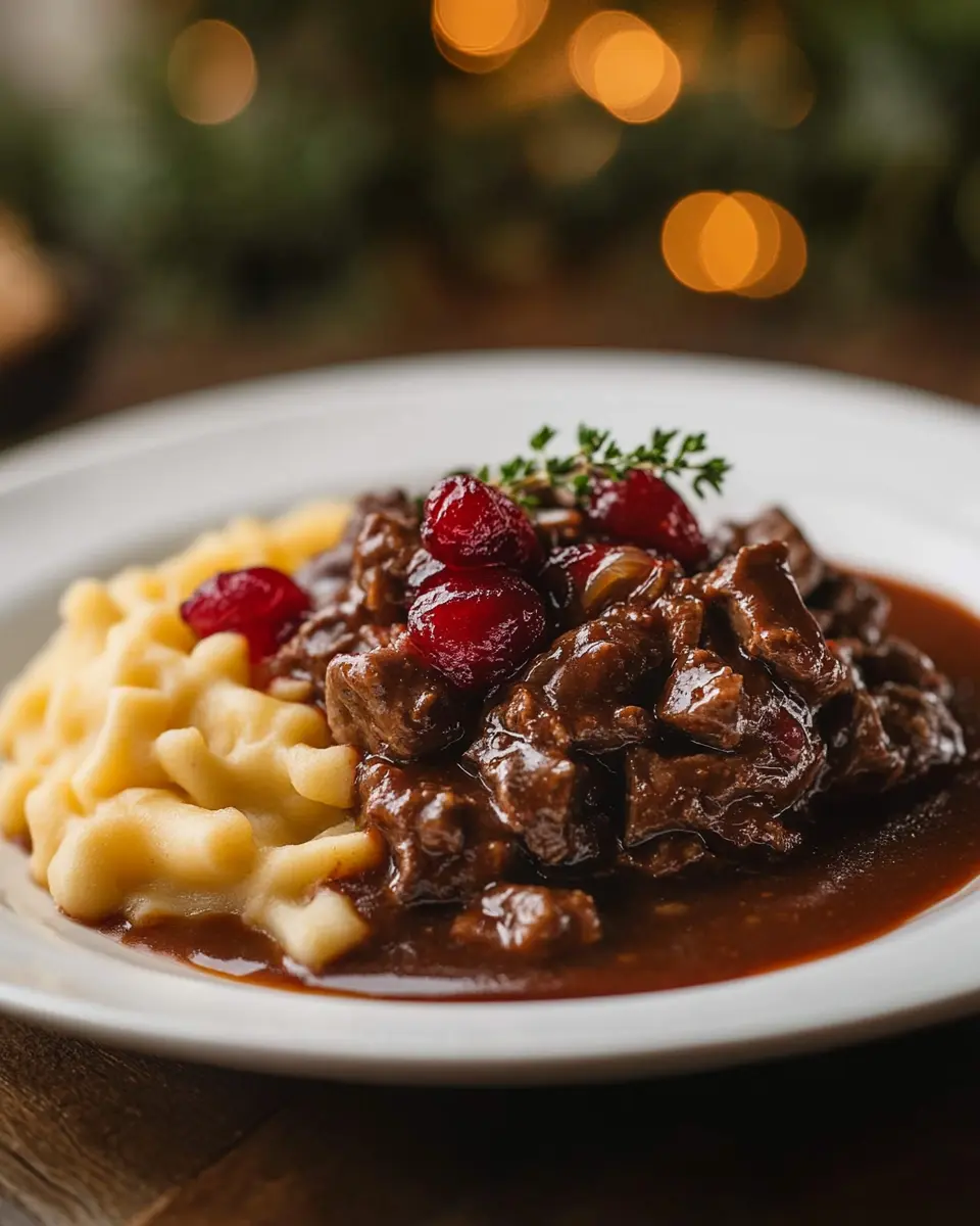 Hirschragout mit Preiselbeeren: Indulgent & Aromatic Spätzle Bliss 5 lbp06ibjgjhba7mu9hok
