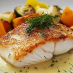 Rotbarschfilet mit Zitronensauce First Image First Image