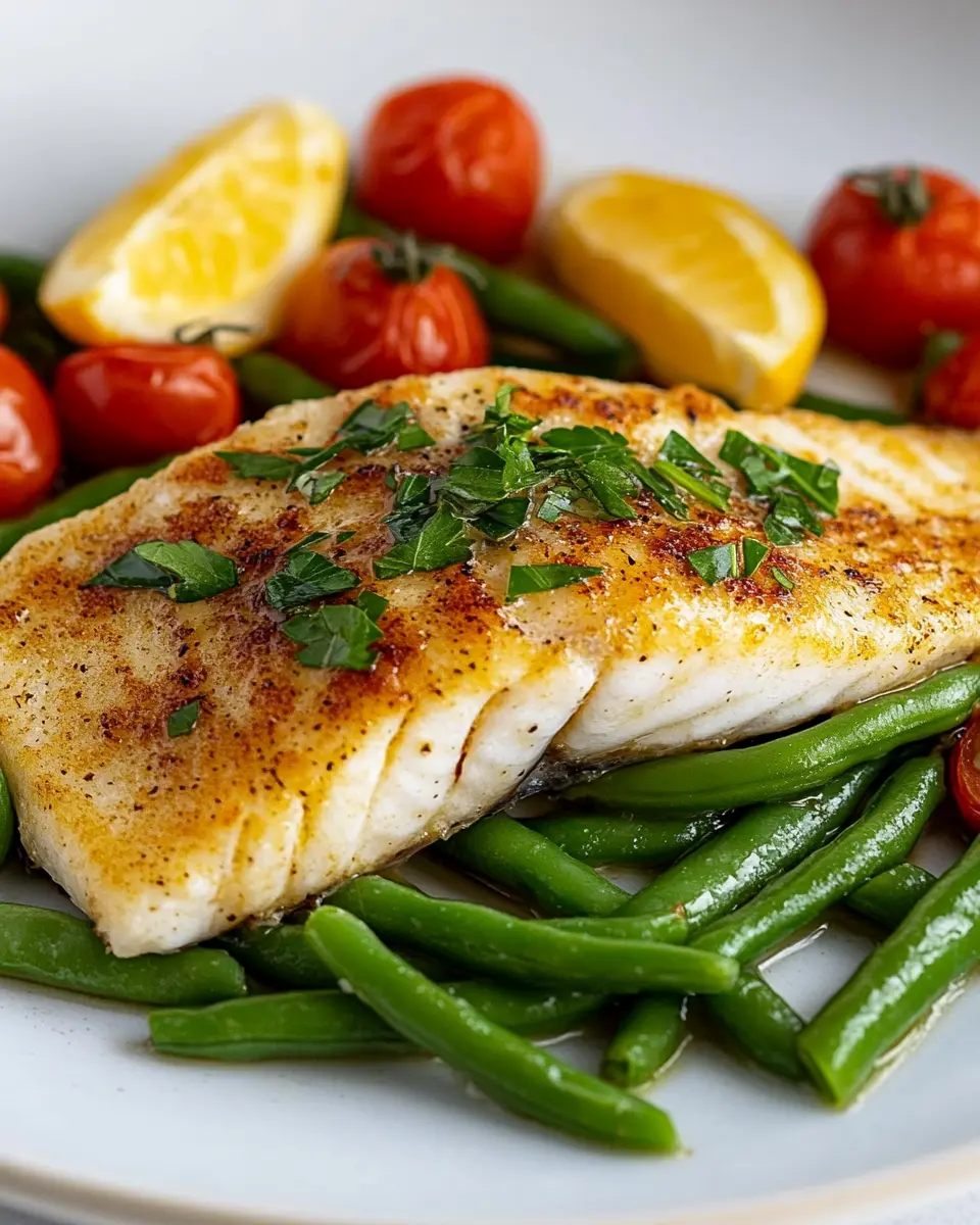 Fisch Müllerin Art: Easy Delight with Beans and Tomatoes 7