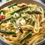 Feta Spargel Pasta Rezept – Cremig & Schnell First Image First Image