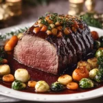 Rinderbraten in Rotweinsauce mit Wintergemüse First Image First Image