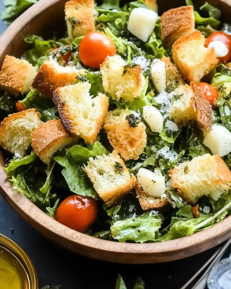 Bärlauch Brotsalat: The Best Fresh Twist on Homemade Crunch!