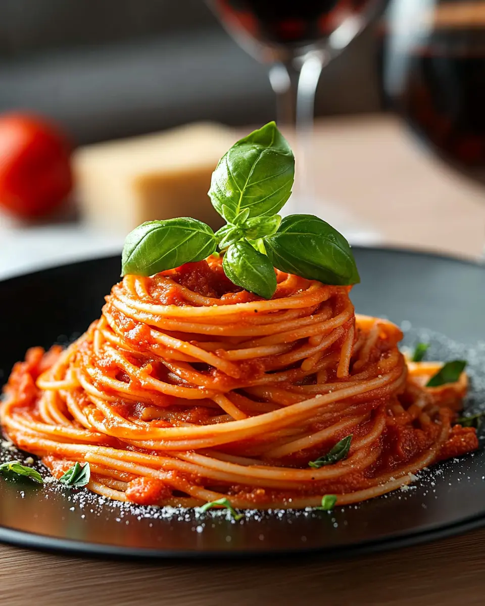 Pasta mit frischer Tomatensoße – einfach & original italienisch First Image First Image