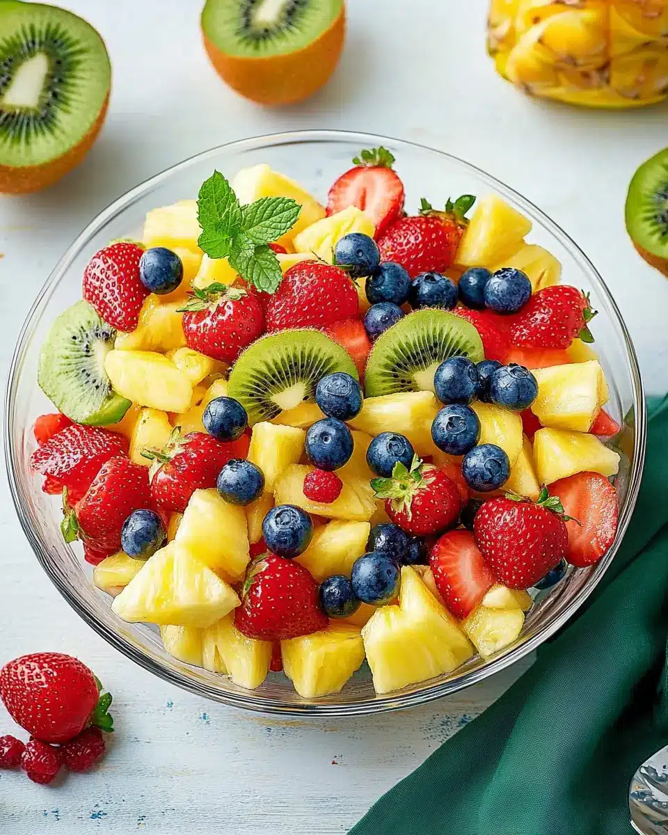 Obstsalat einfach frisch: Enjoy a Juicy and Colorful Treat!