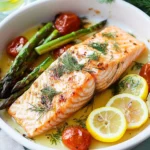 Einfacher Zitronen Lachs im Ofen First Image First Image