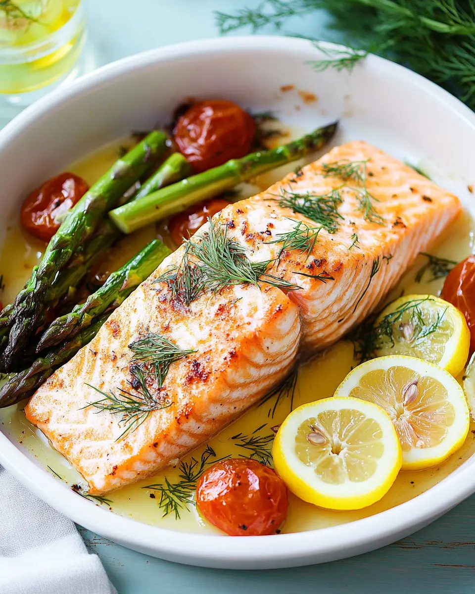 Einfacher Zitronen Lachs im Ofen First Image First Image
