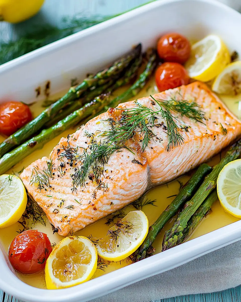 Einfacher Zitronen Lachs im Ofen: Saftig und unwiderstehlich! 5