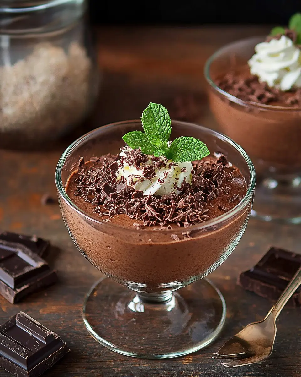 Mousse au Chocolat ganz einfach gemacht First Image First Image