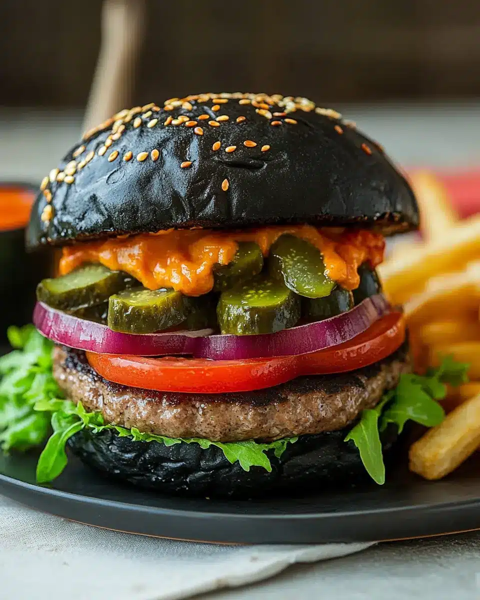 Black Magic Burger: Indulge in a Colorful Flavor Explosion 5 smev5naduzznibuwqjan