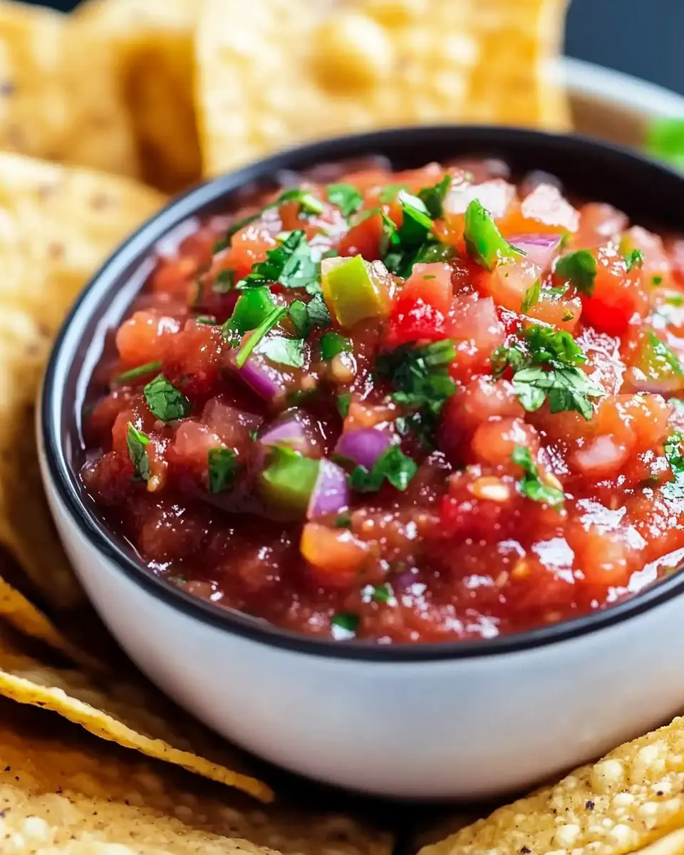 Salsa Dip Rezept – Einfach & Schnell gemacht First Image First Image