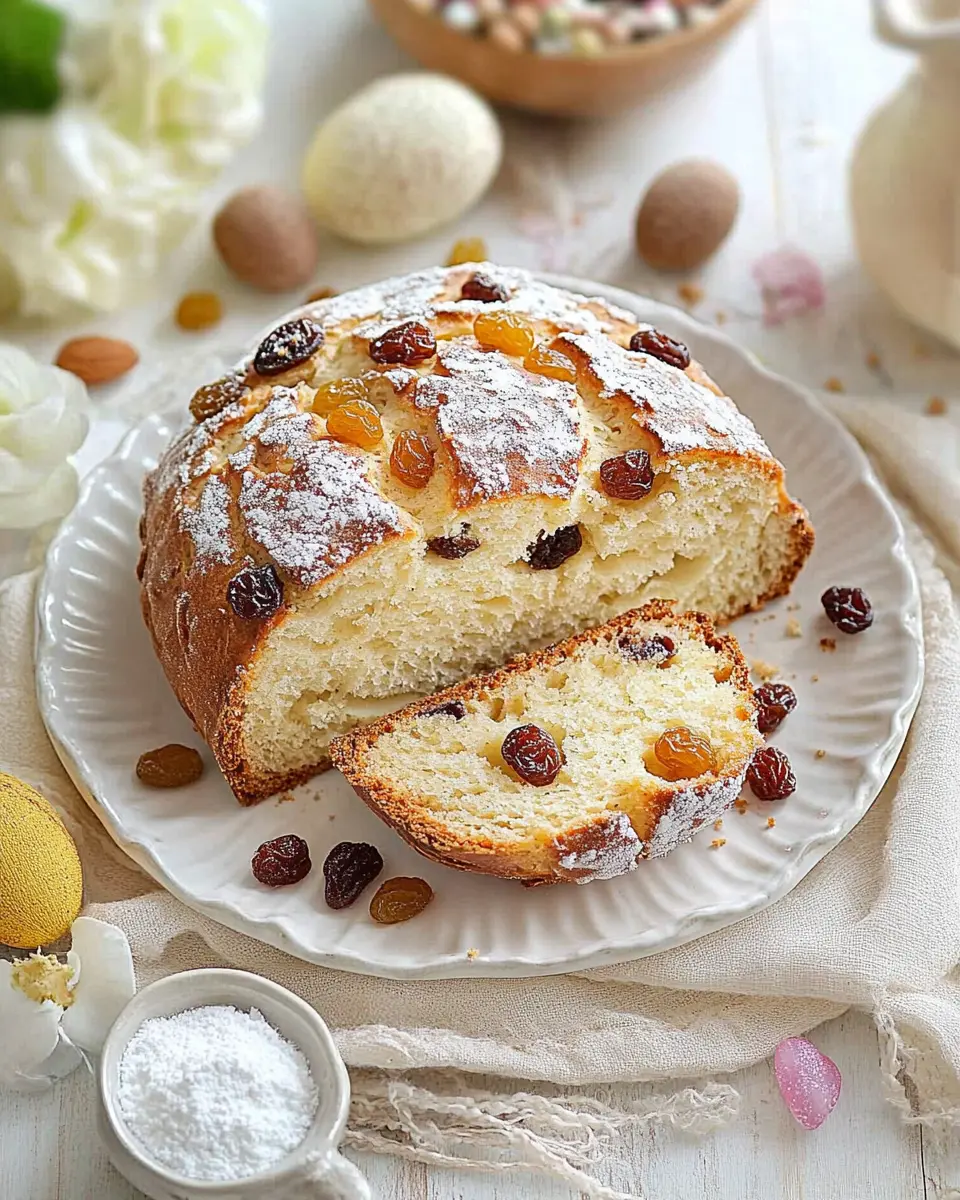 Osterbrot Rezept mit Rosinen und Mandeln: Irresistibly Cozy Delight