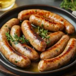 Chipolata-Würstchen in Weißwein First Image First Image