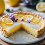 Zitronen Buttermilch Shortbread Tarte – Bestes Rezept First Image First Image