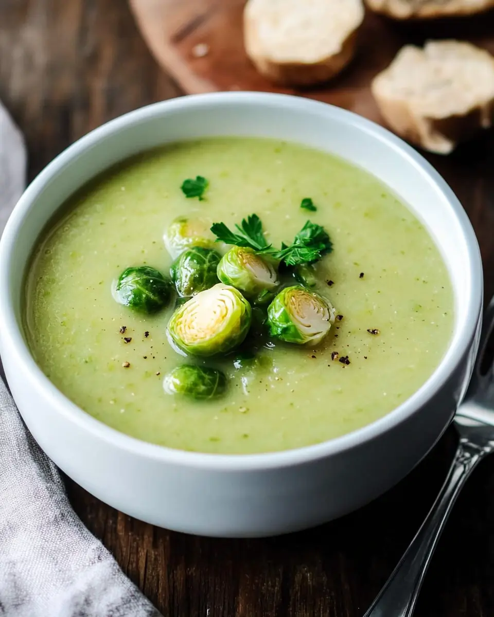 Einfache Rosenkohlsuppe: Cozy Comfort in Every Bite 6