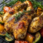 Französisches Hähnchen à la Provence – knusprig gegrillt First Image First Image