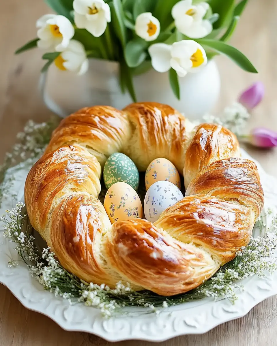 Gefüllter Osterkranz – Bestes Rezept für Ostern First Image First Image