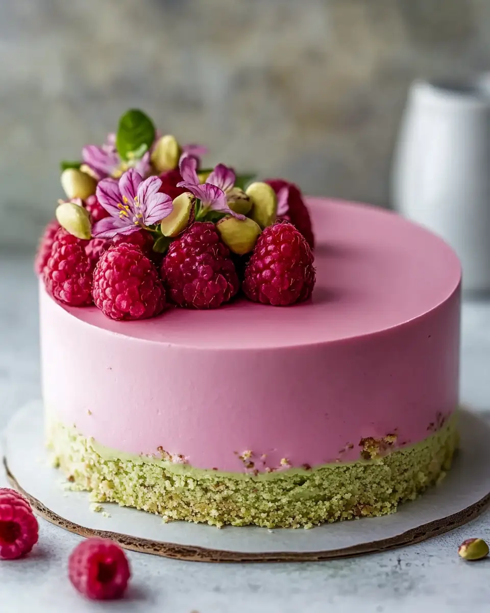 Himbeer Pistazienmousse Torte: An Irresistibly Elegant Delight 6