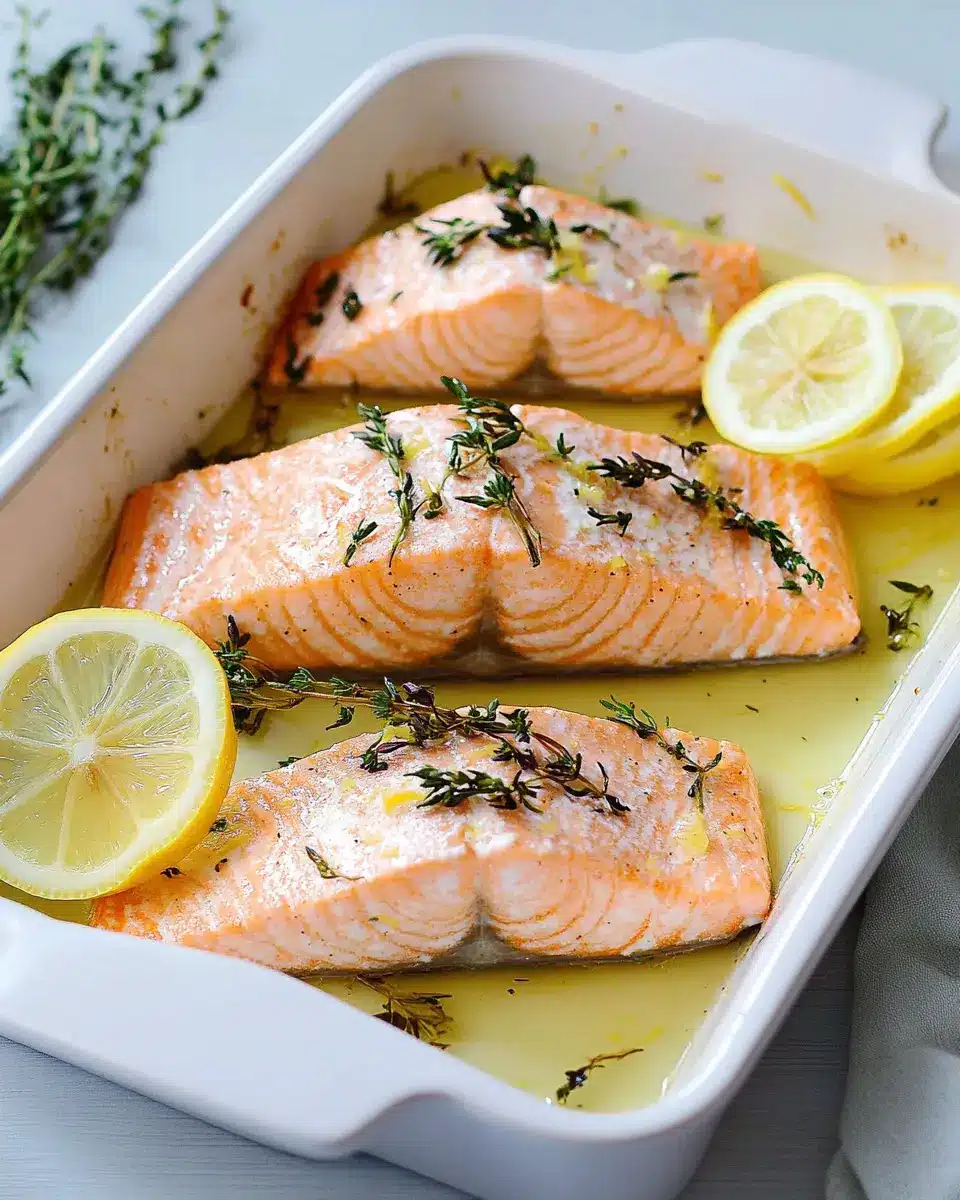 Einfacher Zitronen Lachs im Ofen First Image First Image