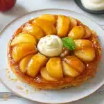 Tarte Tatin mit Apfel und Blätterteig First Image First Image