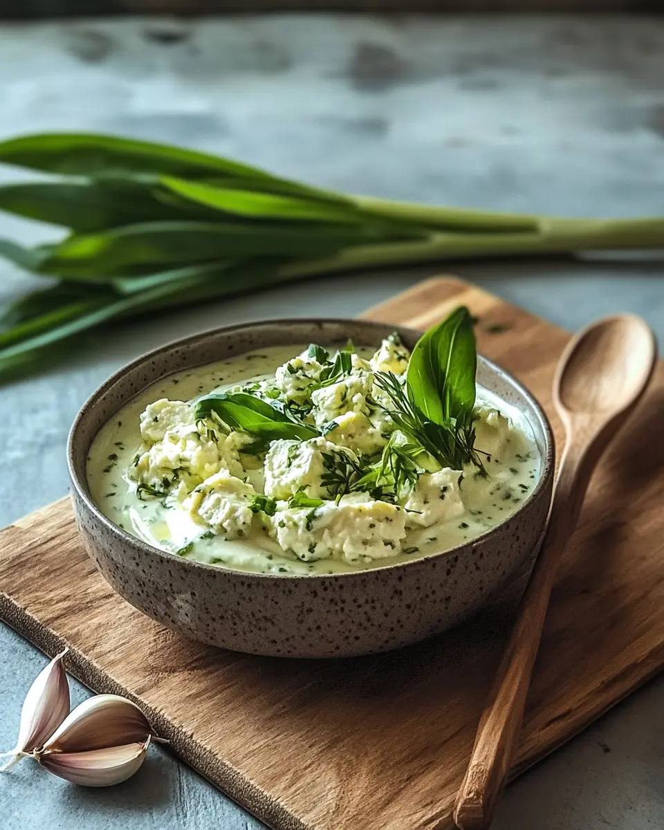 Beste Bärlauch Feta Creme – Einfach & Cremig First Image First Image