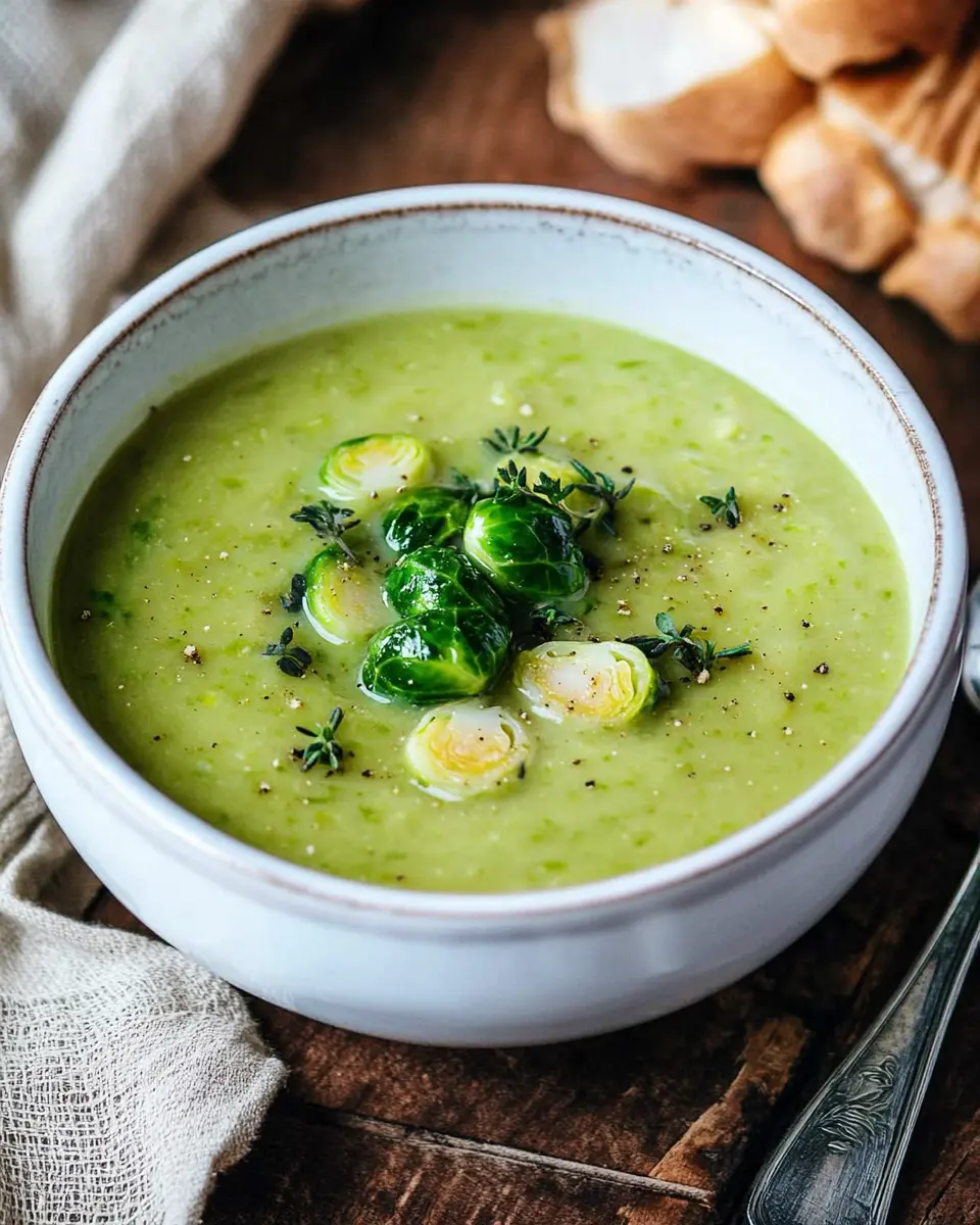 Einfache Rosenkohlsuppe: Cozy Comfort in Every Bite 5