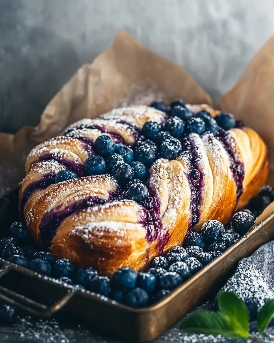 Blaubeer Babka: Irresistibly Fluffy Fruit-Filled Delight! 5