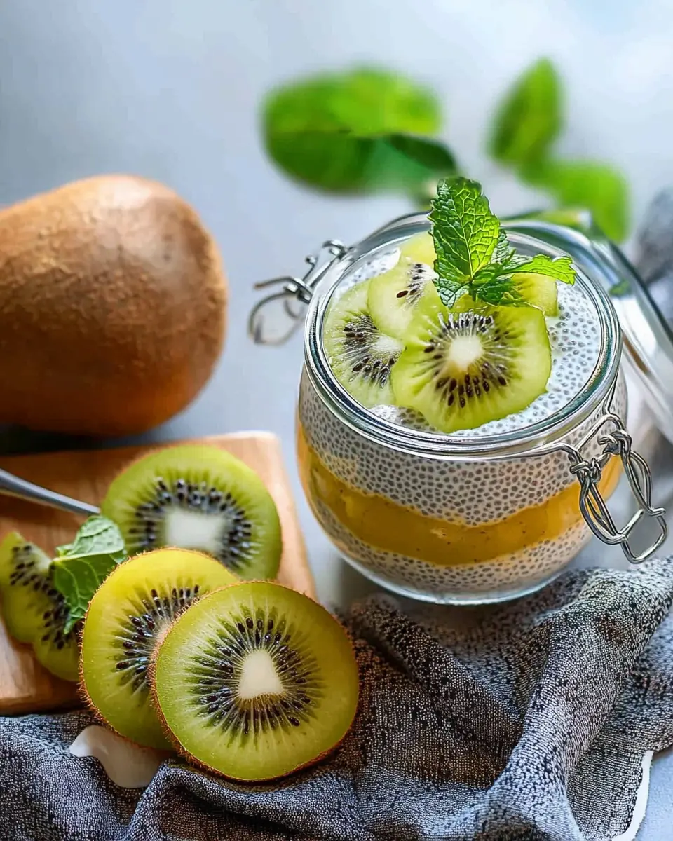 Chia Bowl mit SunGold Kiwi: Easy Go-To Breakfast Delight
