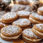 LEBKUCHENKEKSE MIT VANILLE LIKOERCREME SALZKARAMELL First Image First Image