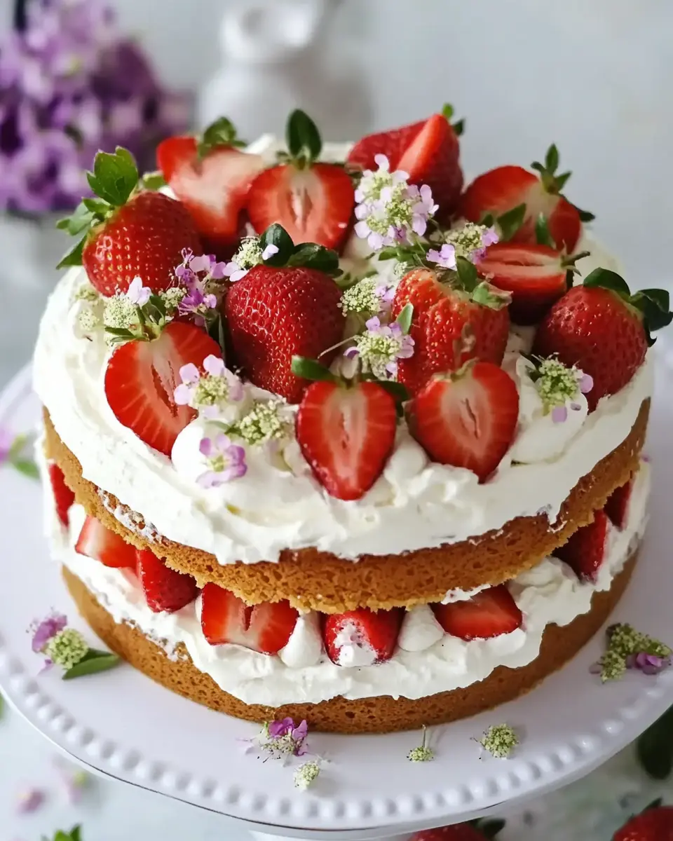 Schwedische Erdbeertorte mit Holundersahne: Juicy Summer Bliss 6