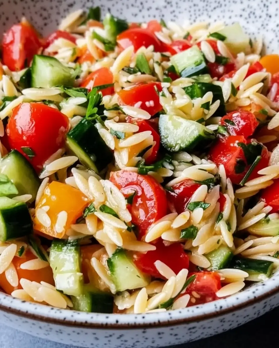 Kritharaki Salat – Einfaches Rezept für Deinen nächsten Sommergenuss First Image First Image
